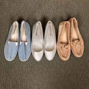 American eagle(2) and Airwalk(1) flats
